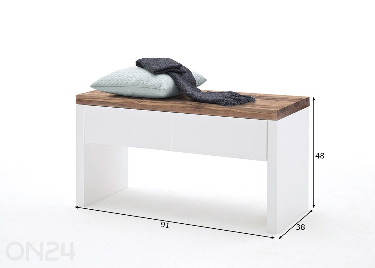 Eteispenkki Romina kuvasuurennos mitat