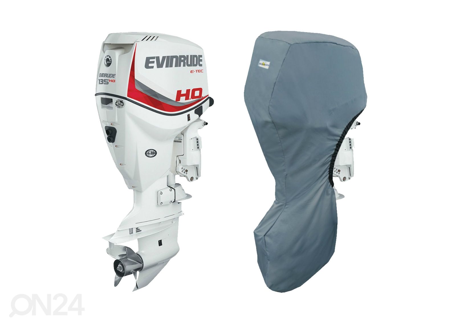 Evinrude perämoottorin peite E-TEC 135-200 hp 20'' 2004- kuvasuurennos