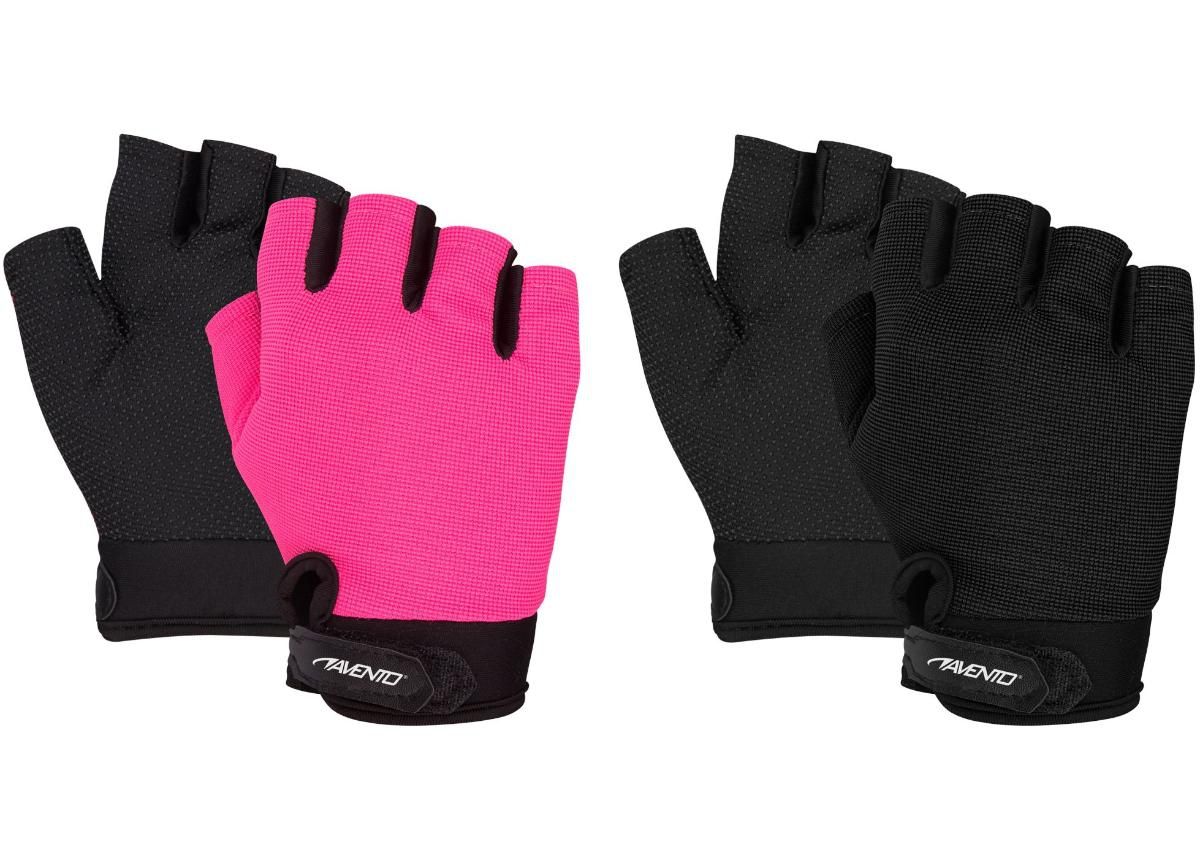 Fitness hanskat verkkokankaasta Avento kuvasuurennos