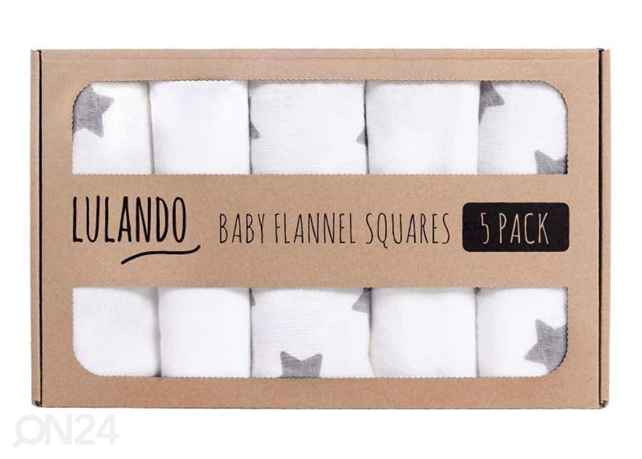 Flanelliliinat Lulando 70X80 cm 5 kpl kuvasuurennos