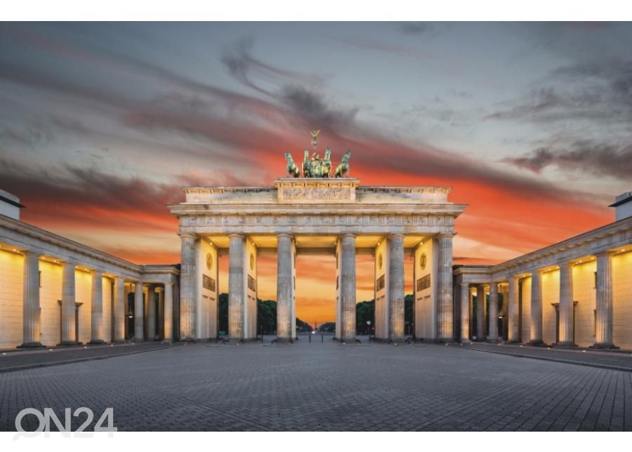 Fleece kuvatapetti Brandenburg Gate 400x260 cm kuvasuurennos