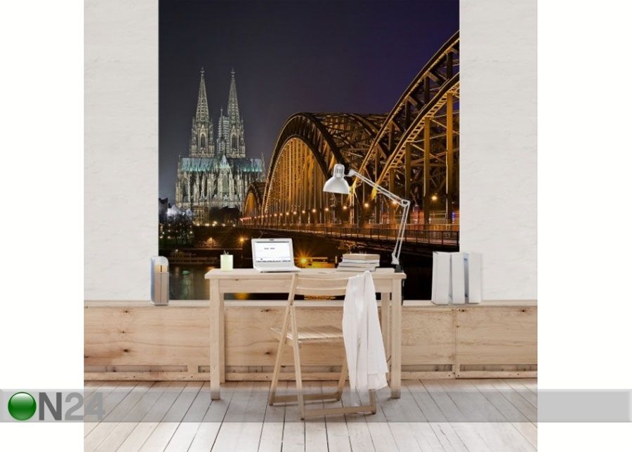 Fleece-kuvatapetti COLOGNE CATHEDRAL kuvasuurennos