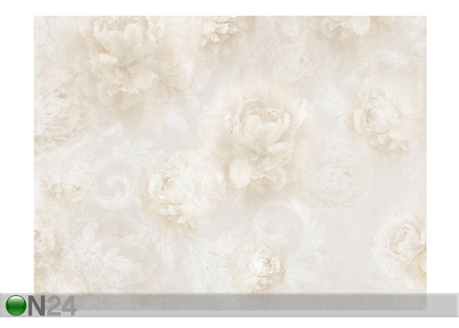Fleece kuvatapetti Flowers 1 360x270 cm kuvasuurennos