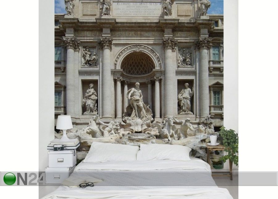 Fleece-kuvatapetti FONTANA DI TREVI kuvasuurennos