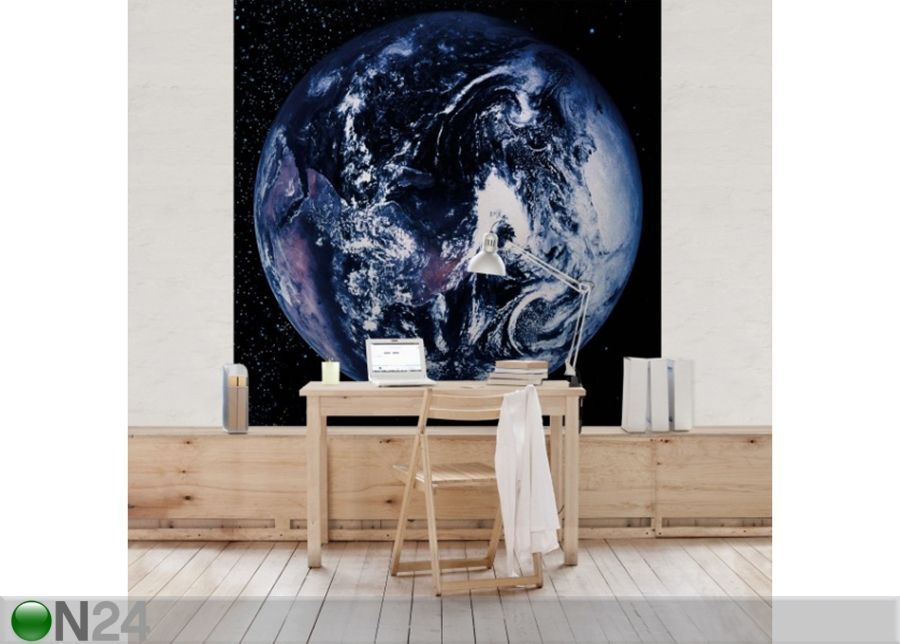 Fleece-kuvatapetti PLANET EARTH kuvasuurennos