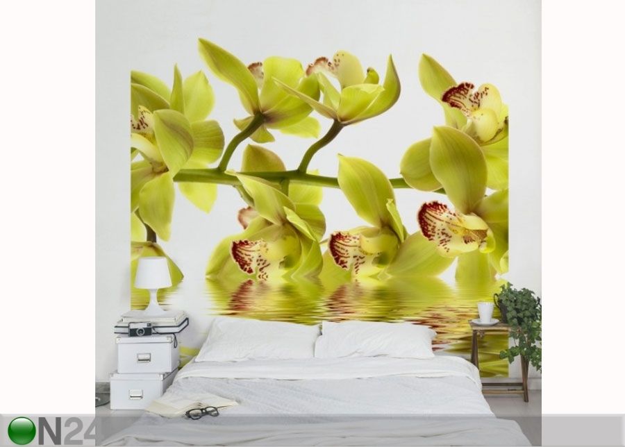 Fleece-kuvatapetti SPLENDID ORCHID WATERS kuvasuurennos