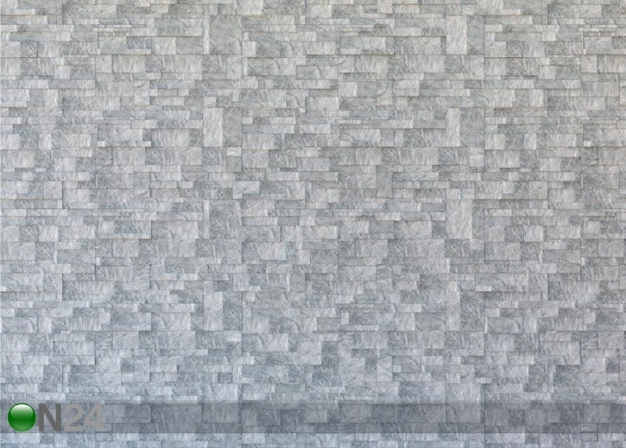 Fleece-kuvatapetti STONES 360x270 cm kuvasuurennos