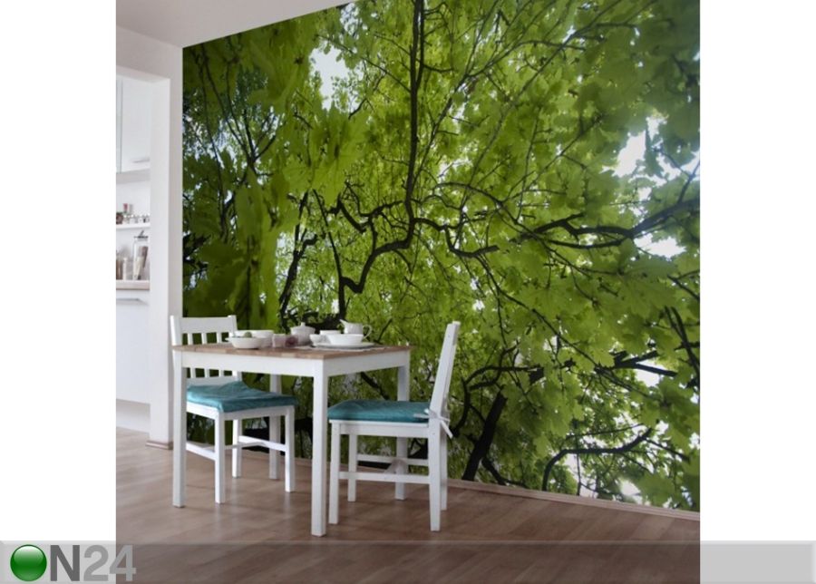 Fleece-kuvatapetti TREETOP kuvasuurennos