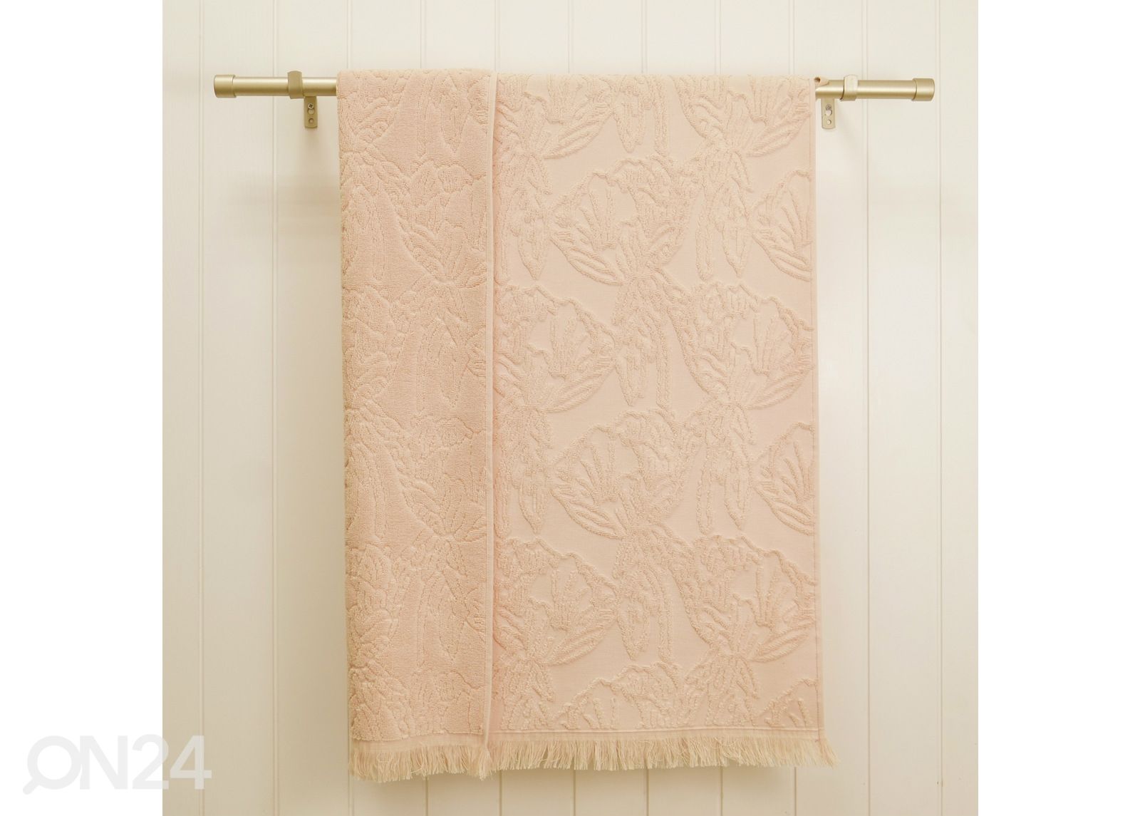 Froteepyyhe Blossom Blossom, persikka 48x90 cm kuvasuurennos