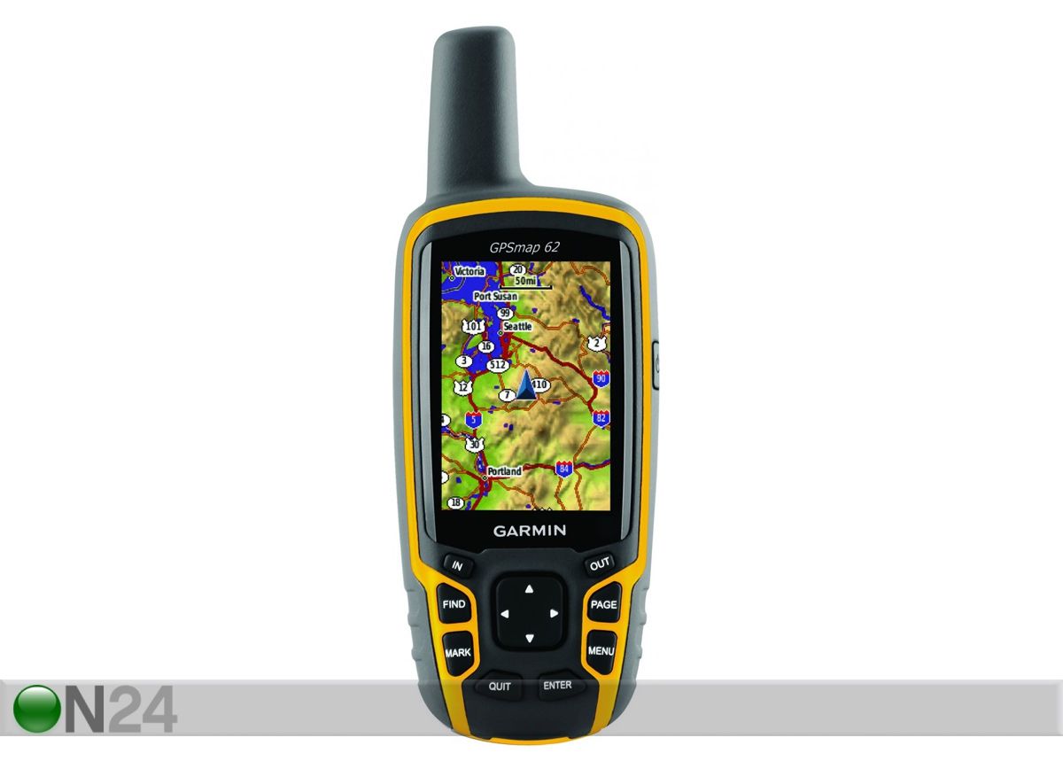 Garmin GPSMAP 62 kuvasuurennos