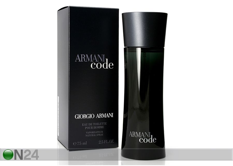 Giorgio Armani Black Code EDT 75ml kuvasuurennos