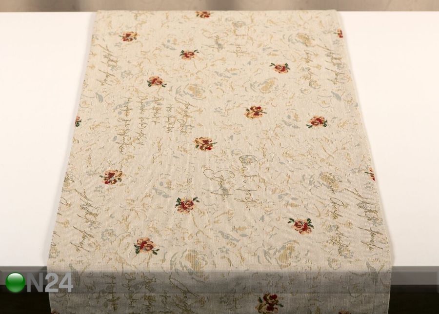 Gobeliinikangas pöytäliina Nuria 40x140 cm kuvasuurennos