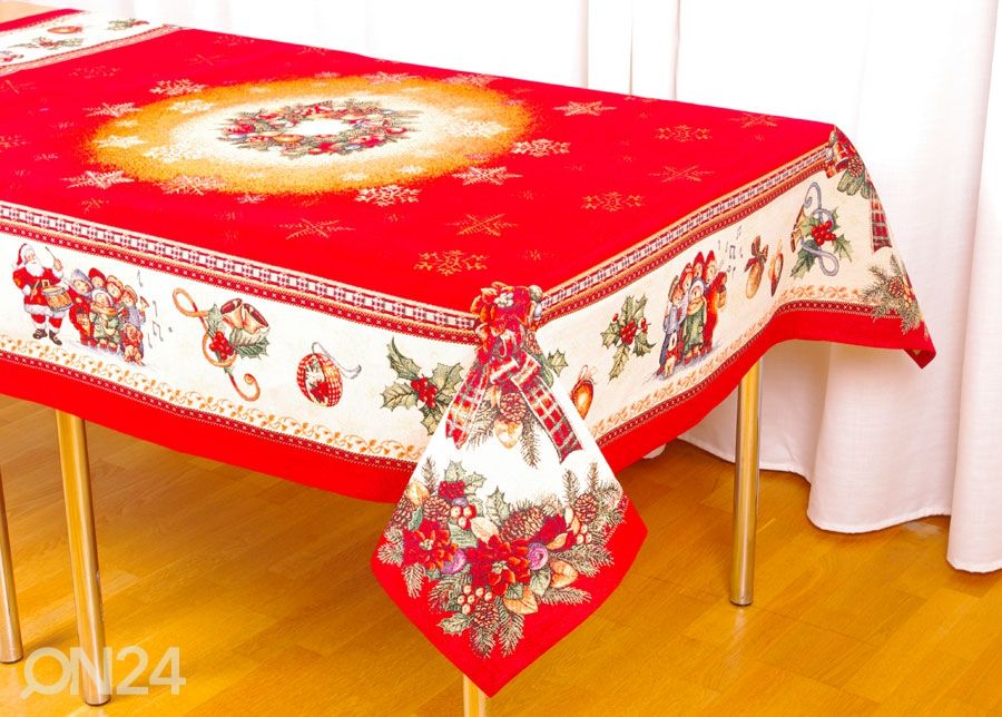 Gobeliinikankainen joululiina FIDELITY 140x180 cm kuvasuurennos