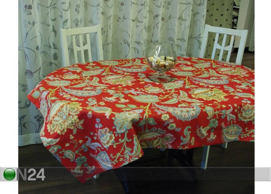Gobeliinikankainen pöytäliina BARAHONA 140x160 cm kuvasuurennos