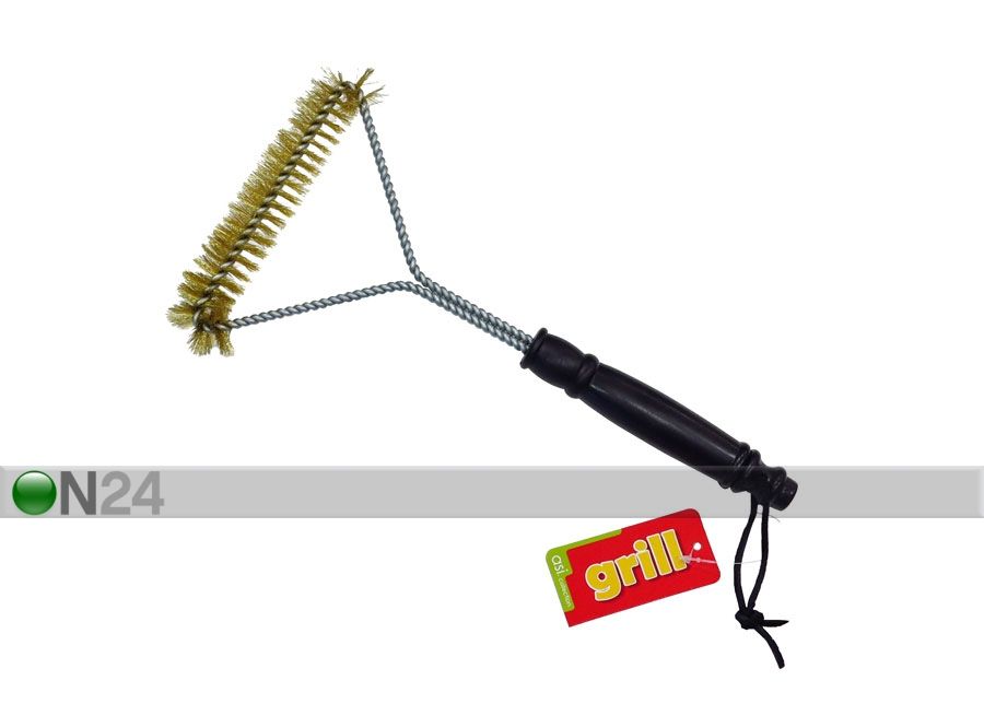 Grillaus puhdistusharja kuvasuurennos