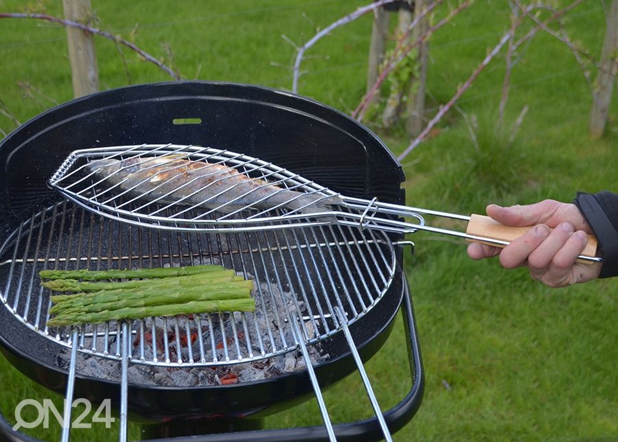 Grillaushalsteri kalalle BARBECOOK FSC 66x14 cm kuvasuurennos