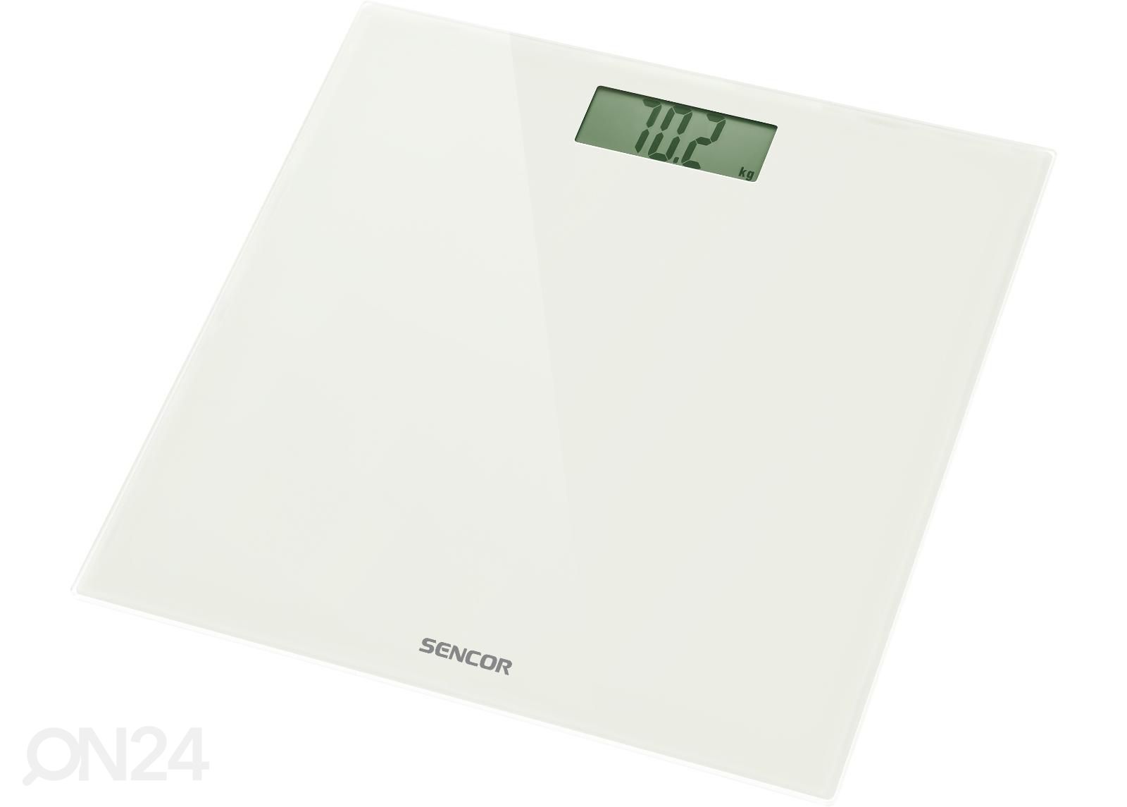 Henkilövaaka Sencor SBS2301WH, valkoinen kuvasuurennos