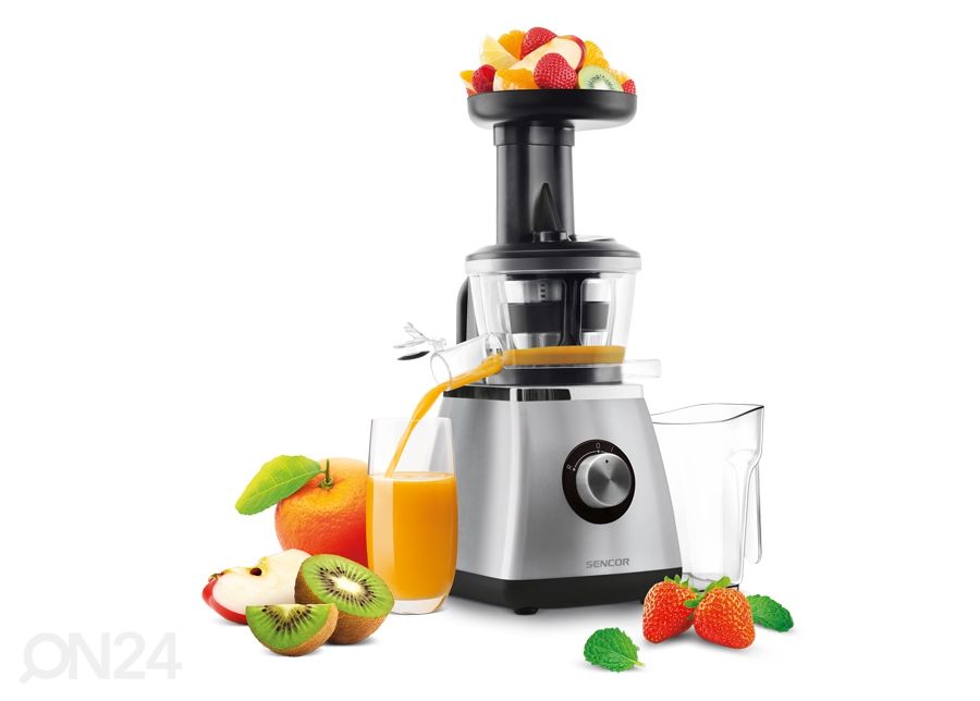 Hidas mehupuristin Sencor SSJ4041BK kuvasuurennos