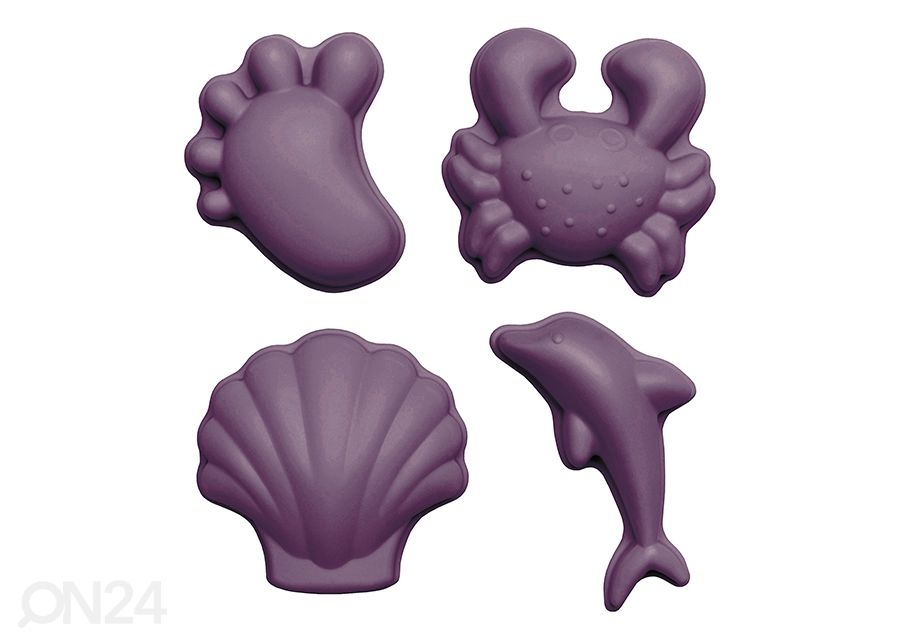 Hiekkamuotit Scrunch, tumma violetti kuvasuurennos
