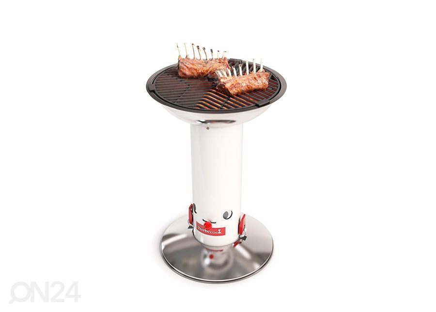 Hiiligrilli BARBECOOKLARGO WHITE kuvasuurennos
