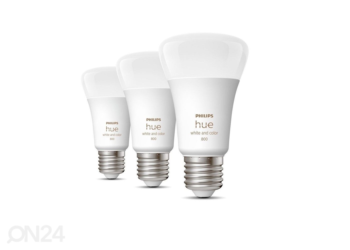 Hue White and Color ambiance sähkölamput 6,5 W E27 A60, 3 kpl kuvasuurennos