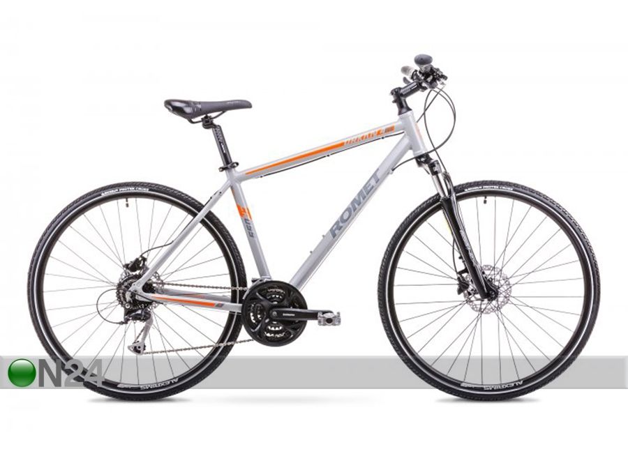Hybridipolkupyörä miehille 21" ORKAN 4 kuvasuurennos