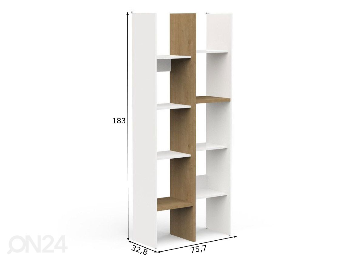Hylly Access 75,7 cm kuvasuurennos mitat