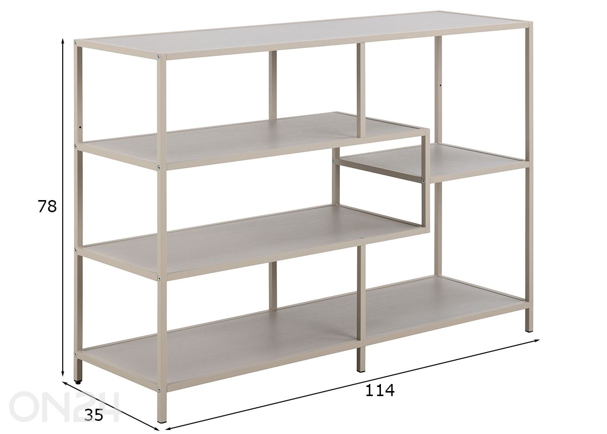 Hylly Spectral kuvasuurennos mitat