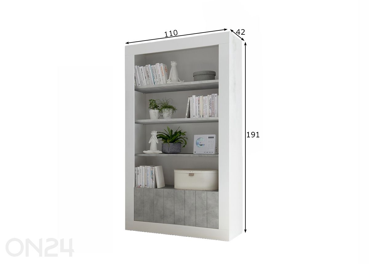 Hylly Urbino kuvasuurennos mitat