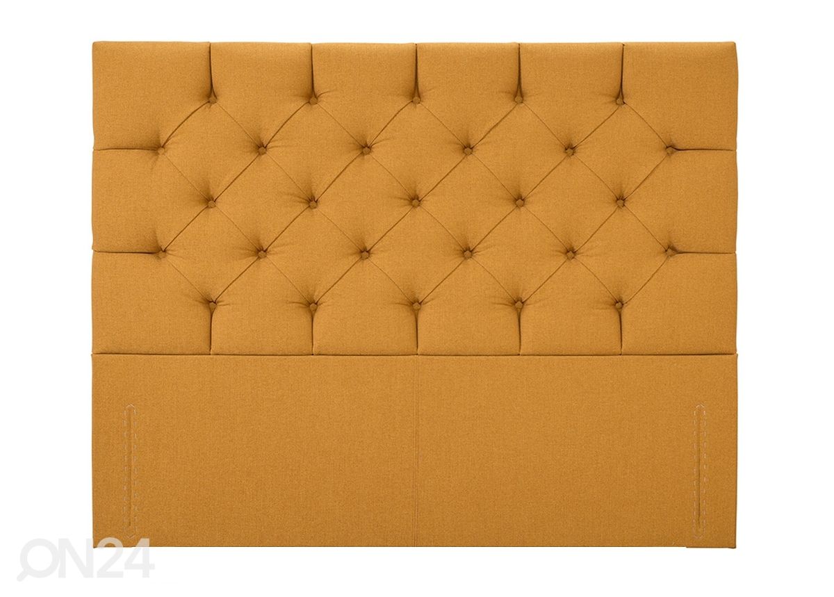 Hypnos kangasverhoiltu sängynpääty Chesterfield 166x122x10 cm kuvasuurennos
