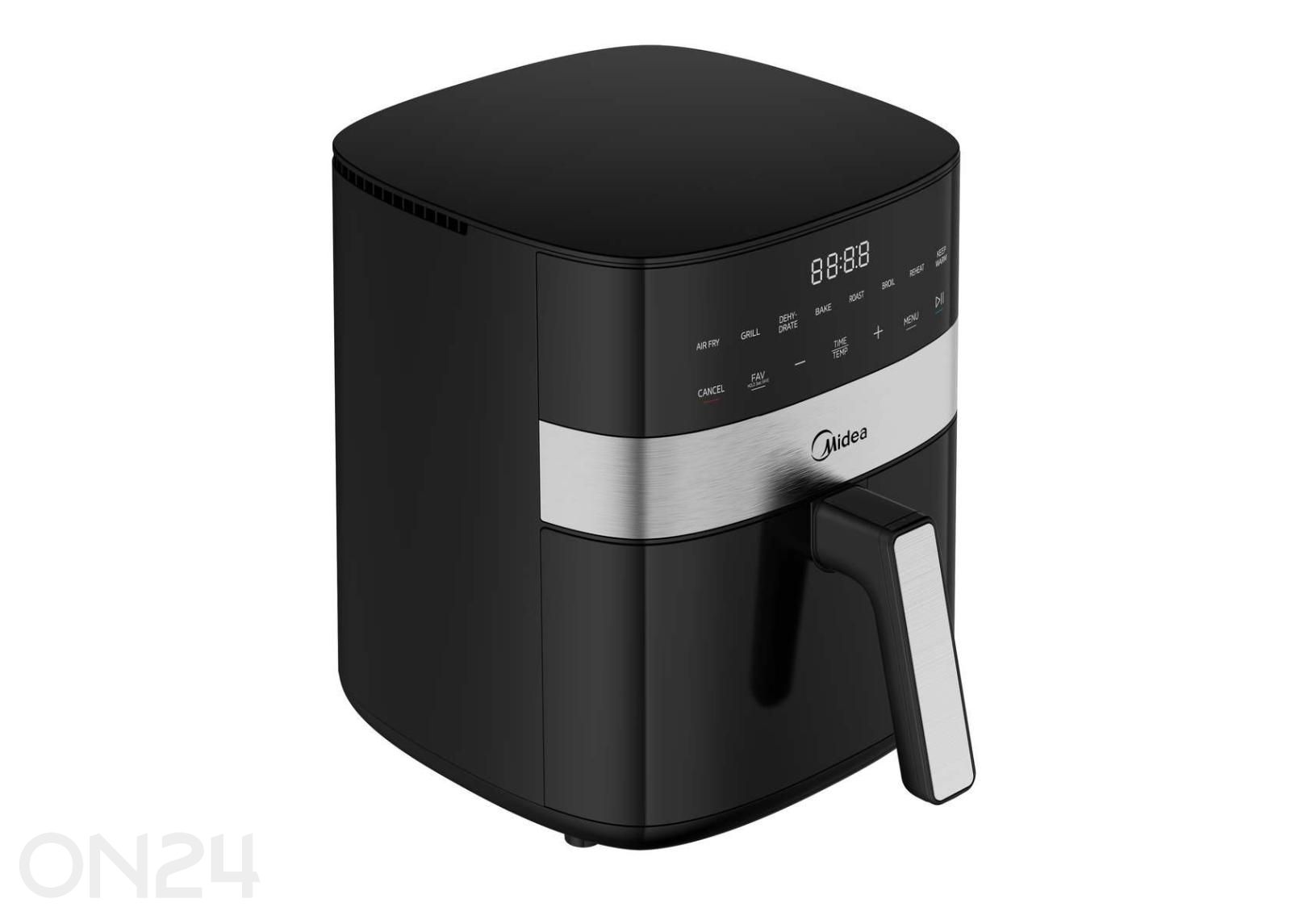 Ilmakuivafritti Midea MF-CN65E, musta kuvasuurennos