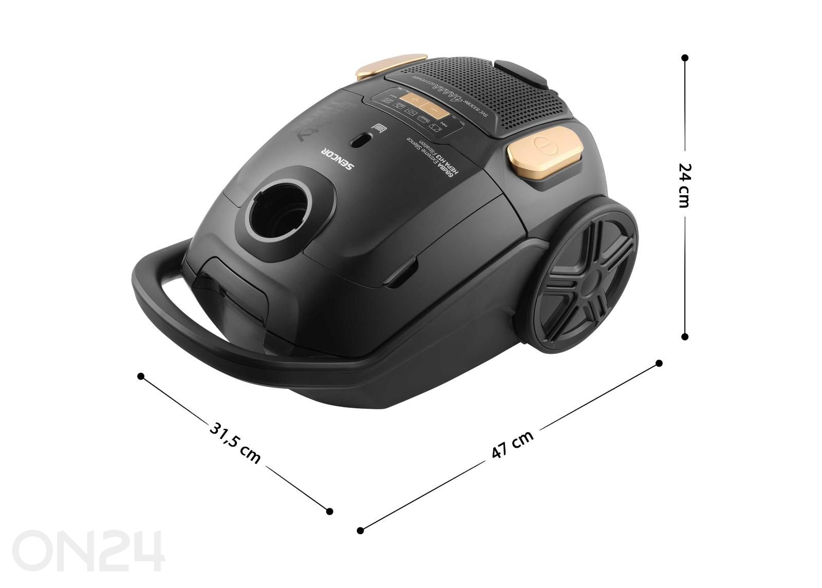 Imuri Sencor SVC8330BK kuvasuurennos mitat