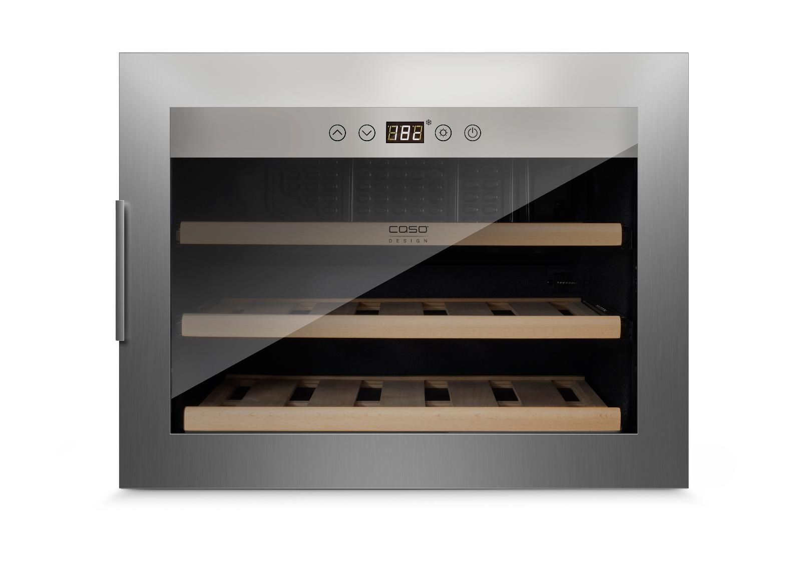 Integroitava viinikaappi Caso WineSafe 18 EB INOX, 629 kuvasuurennos