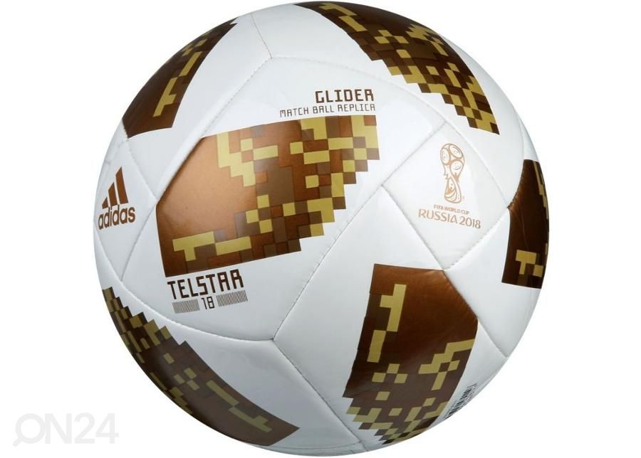 Jalkapallo Adidas Telstar World Cup 2018 Glider CE8099 kuvasuurennos