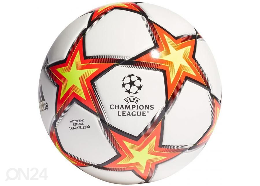 Jalkapallo Adidas UCL League 290 Pyrostorm kuvasuurennos