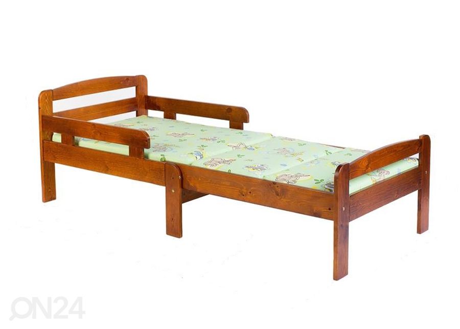 Jatkettava lastensänky Kiku 75x100+42+42 cm kuvasuurennos