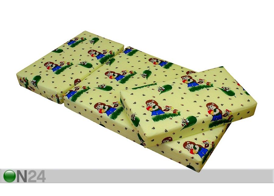 Jatkettava patja SIILI 75x100+42+42 cm kuvasuurennos