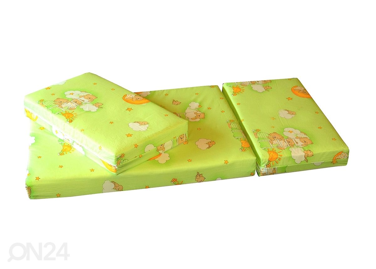 Jatkettava patja Teddy Bear 80x110+40+40 cm kuvasuurennos