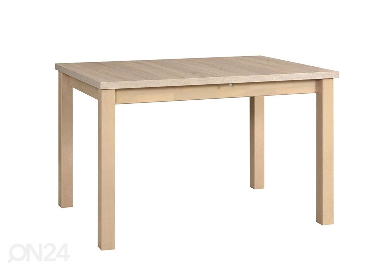 Jatkettava ruokapöytä 120-150x80 cm kuvasuurennos