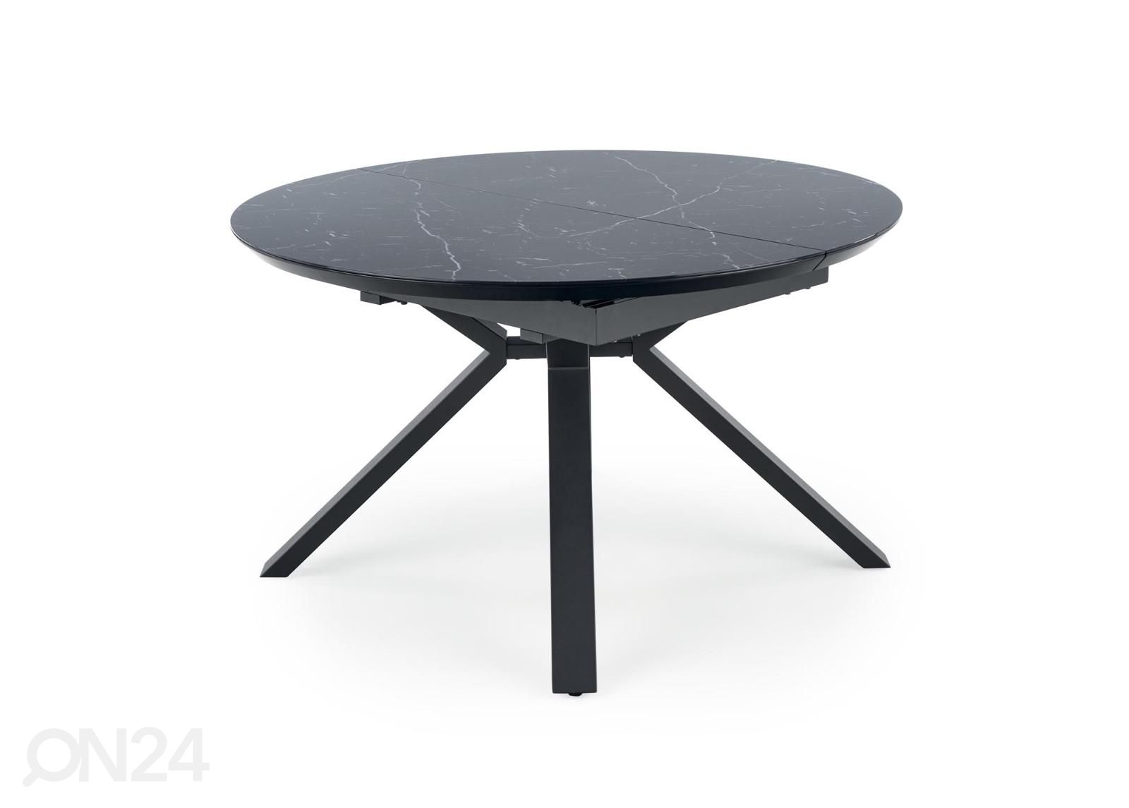 Jatkettava ruokapöytä 130/180x130 cm kuvasuurennos