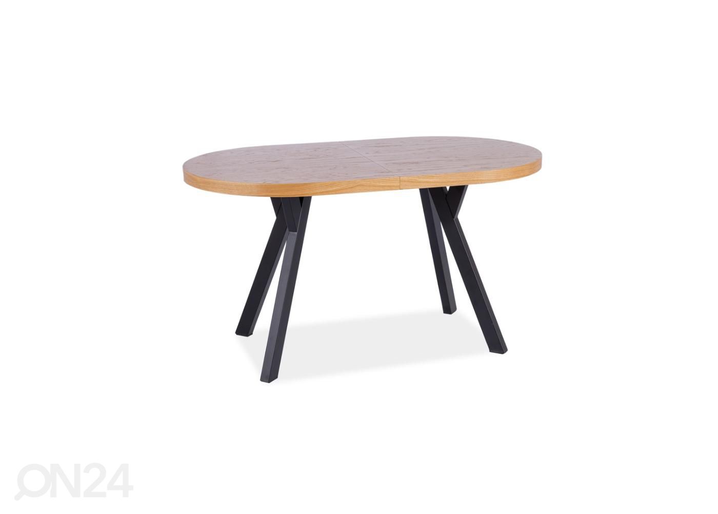 Jatkettava ruokapöytä 140-272x80 cm kuvasuurennos