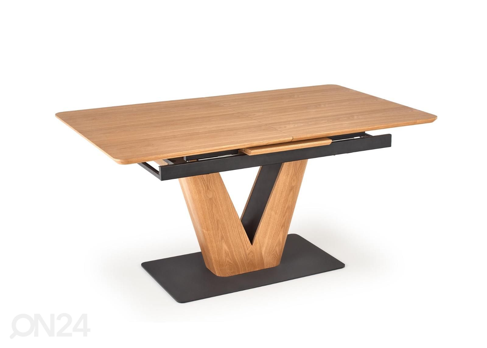 Jatkettava ruokapöytä 160/200x90 cm kuvasuurennos