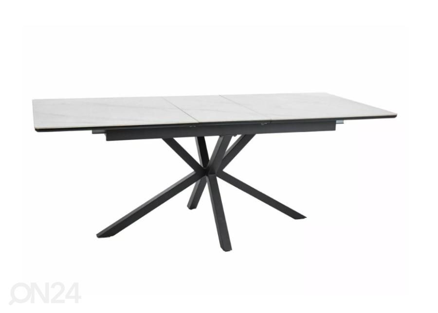 Jatkettava ruokapöytä 160/200x90 cm kuvasuurennos