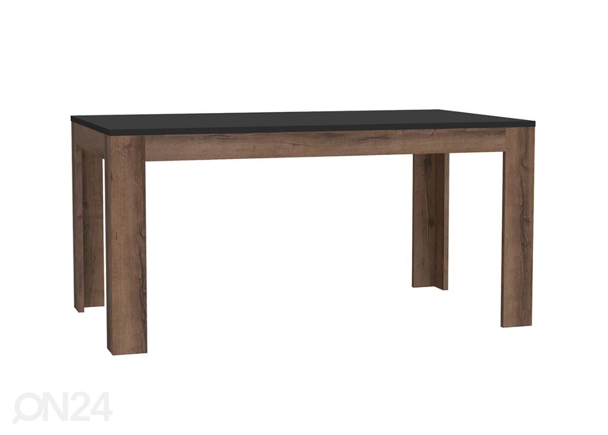 Jatkettava ruokapöytä 160/207x90 cm kuvasuurennos