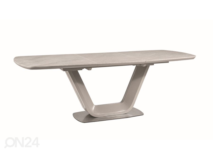 Jatkettava ruokapöytä 160-220x90 cm kuvasuurennos