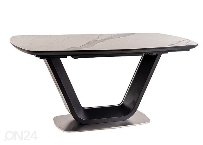 Jatkettava ruokapöytä 160-220x90 cm kuvasuurennos