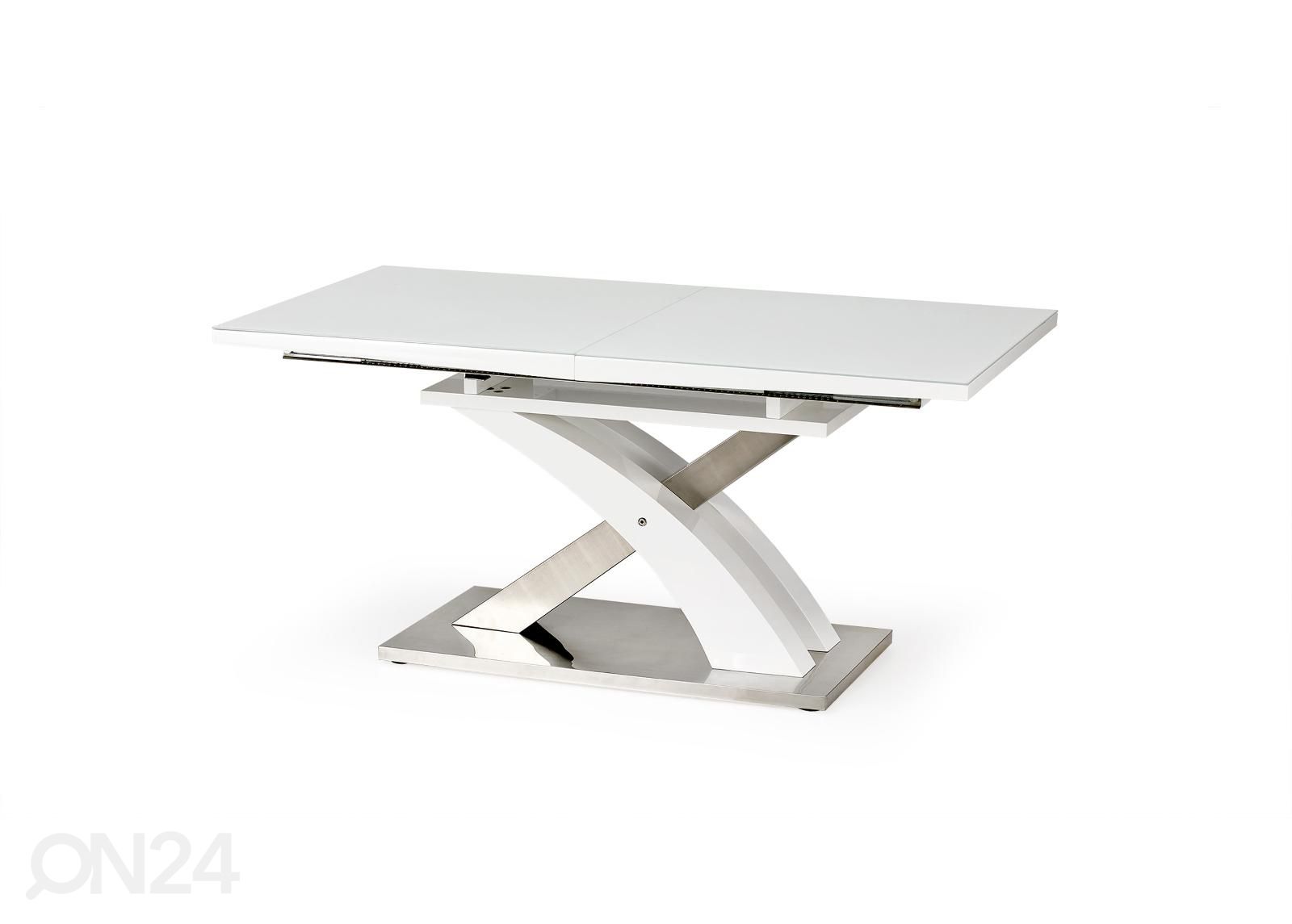 Jatkettava ruokapöytä 160-220x90 cm kuvasuurennos