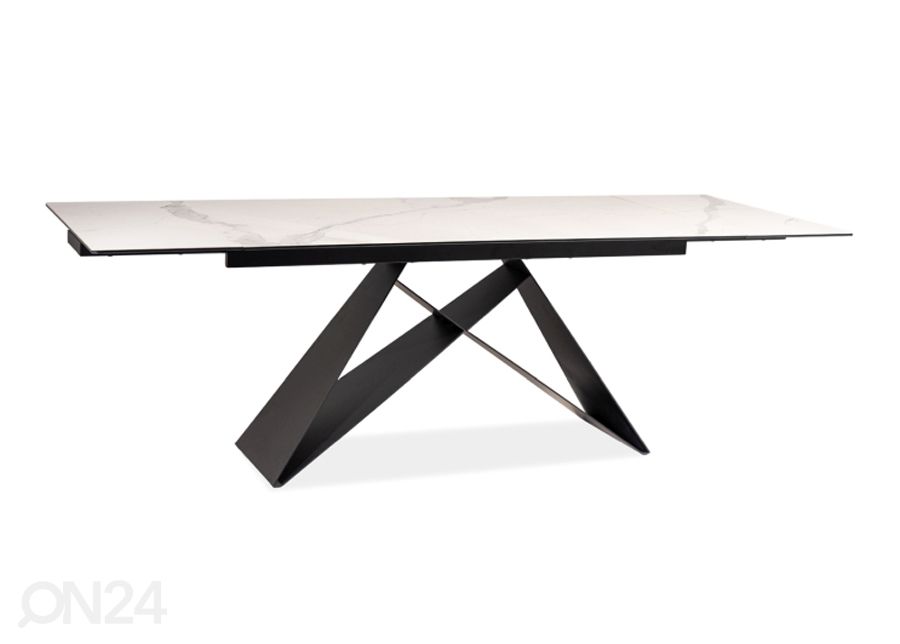 Jatkettava ruokapöytä 160-240x90 cm kuvasuurennos