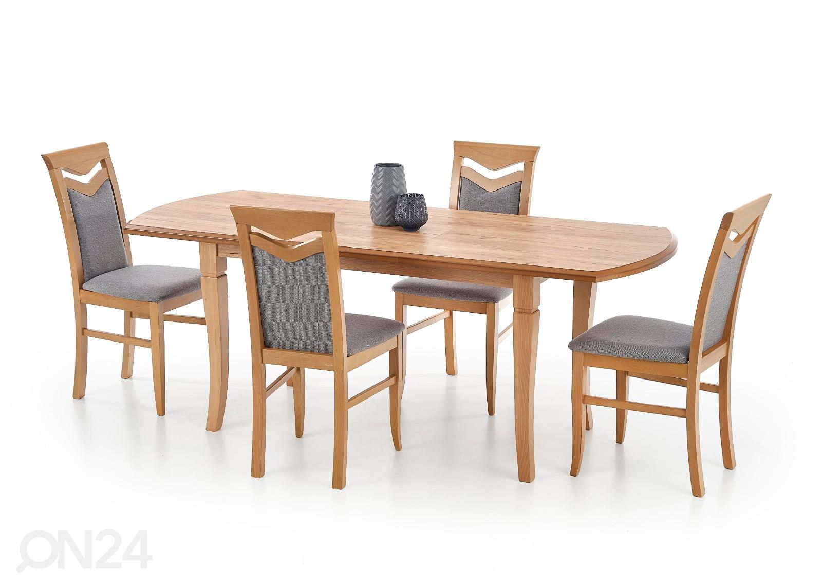 Jatkettava ruokapöytä 160/240x90 cm kuvasuurennos
