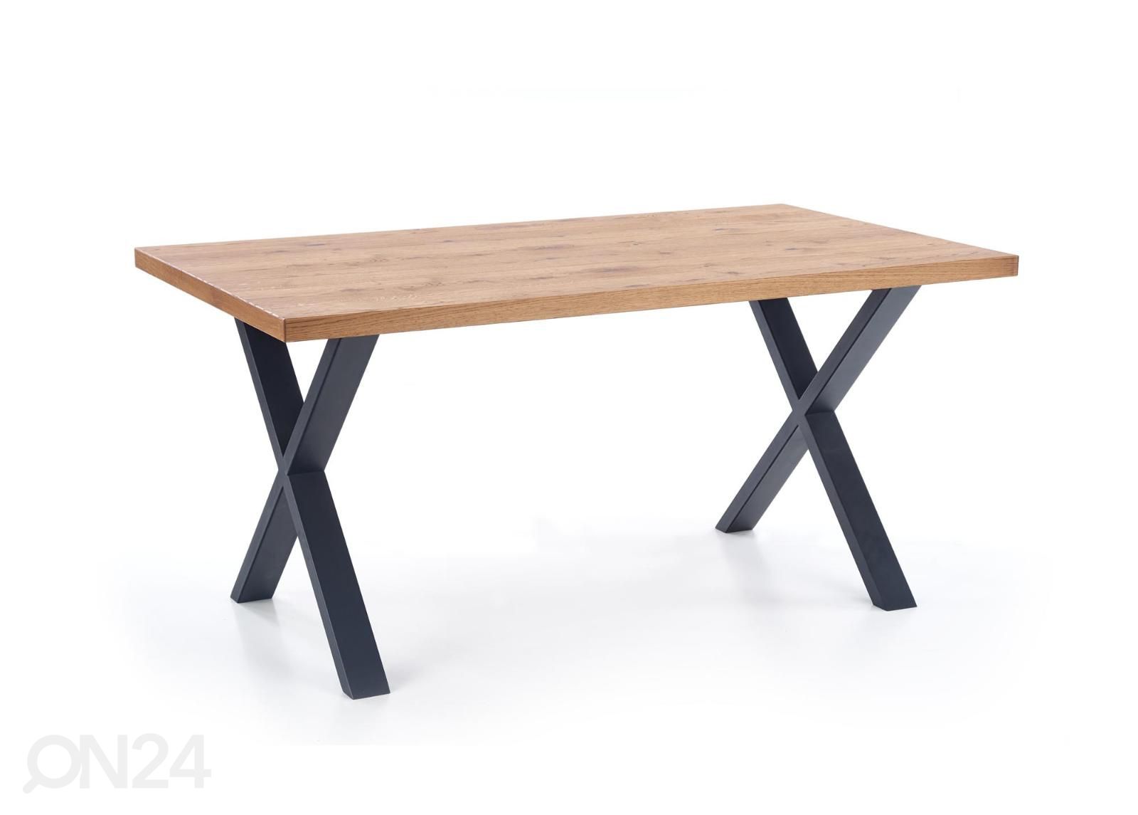 Jatkettava ruokapöytä 160/250x90 cm kuvasuurennos
